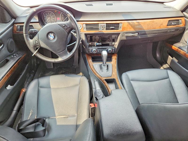 2009 BMW 3er VIN WBAPH57529NM33497 COPART salvage auction — FRONT END, Ut - Salvage Certificate, sold $575 on 2026-07-28 (photo 8)