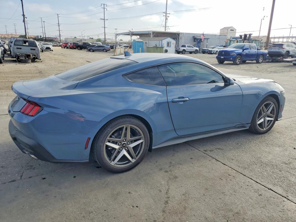 2025 Ford Mustang VIN 1FA6P8TH9S5129100 COPART salvage auction — FRONT END, Ca - Salvage Certificate, sold $16,400 on 2026-07-09 (photo 3)