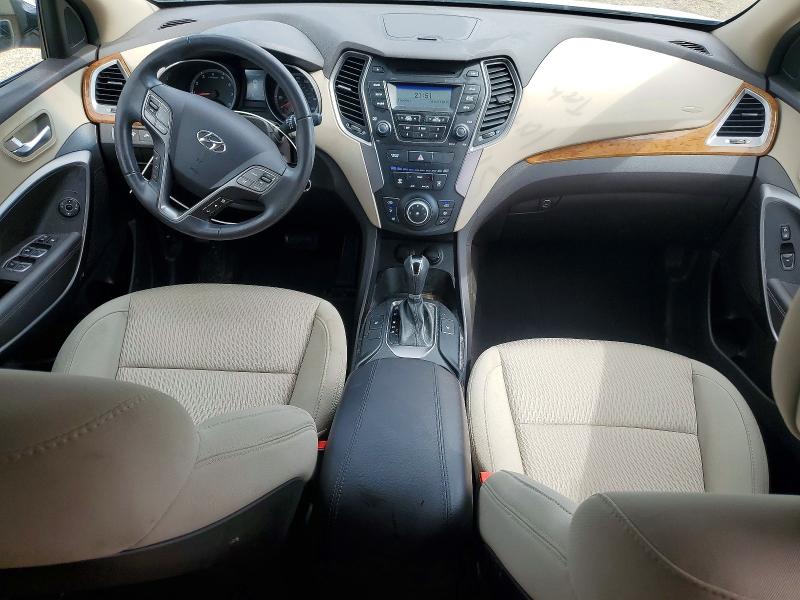 2013 Hyundai Santa fe VIN 5XYZU3LBXDG079736 COPART salvage auction — FRONT END, Il - Salvage Certificate, sold $3,700 on 2026-07-15 (photo 8)