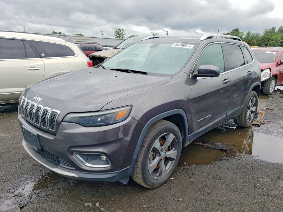 2019 Jeep Cherokee VIN 1C4PJMDN2KD268973 COPART salvage auction — FRONT END, Pa - Cert Of Title, sold $525 on 2026-07-22 (photo 1)