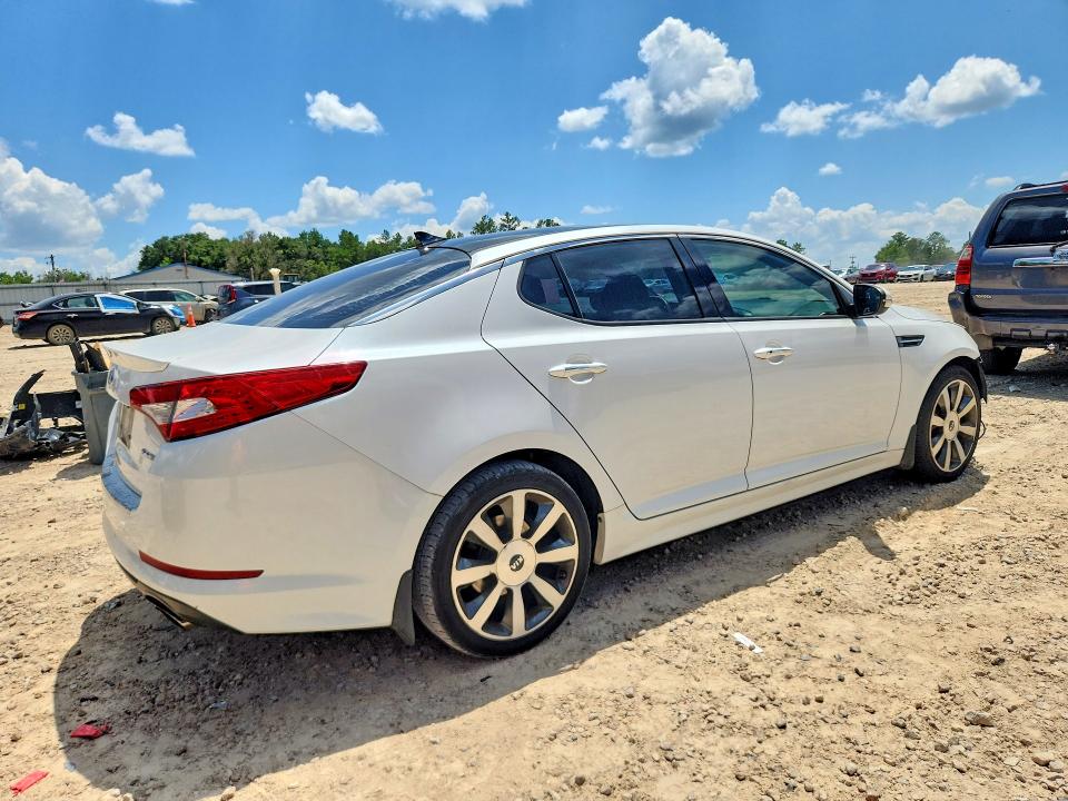 2012 Kia Optima VIN 5XXGR4A65CG065749 COPART salvage auction — FRONT END, Fl - Cert Of Title Slvg Rebuildable, sold $725 on 2026-07-10 (photo 3)