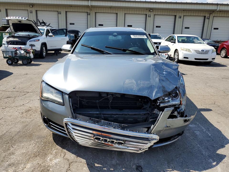 2011 Audi A8 VIN WAURVAFD1BN019958 COPART salvage auction — FRONT END, KY - CERT OF TITLE-SALVAGE (P), sold $550 on 2026-07-02 (photo 5)