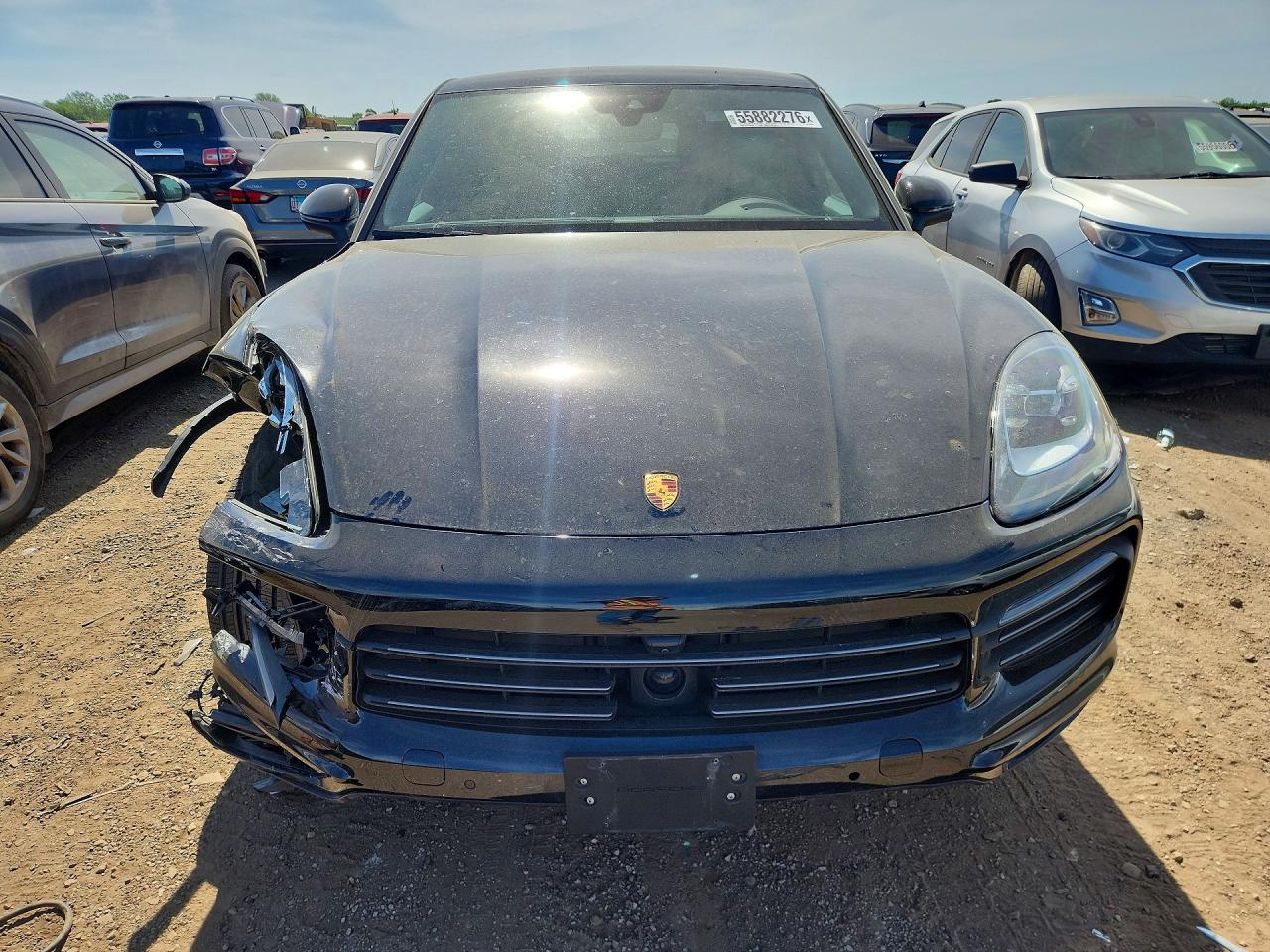 2023 Porsche Cayenne VIN WP1BE2AY7PDA28342 COPART salvage auction — Front End, IL - SALVAGE CERTIFICATE, sold $32,000 on 2026-08-13 (photo 5)