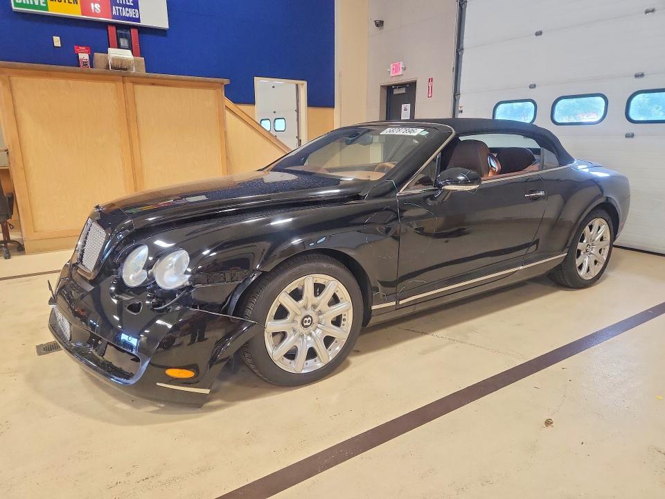 2007 Bentley Continental VIN SCBDR33W47C048007 COPART salvage auction — FRONT END, Ri - Salvage Certificate Of Title, sold $10,600 on 2026-07-30 (photo 1)