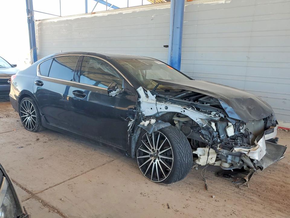 2014 Acura RLX VIN JH4KC1F36EC002394 COPART salvage auction — FRONT END, Az - Cert Of Title - Salvage, sold $875 on 2026-07-09 (photo 4)