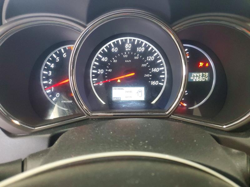 2013 Nissan Murano VIN JN8AZ1MU7DW211183 COPART salvage auction — FRONT END, WA - BILL OF SALE, sold $825 on 2026-07-31 (photo 9)