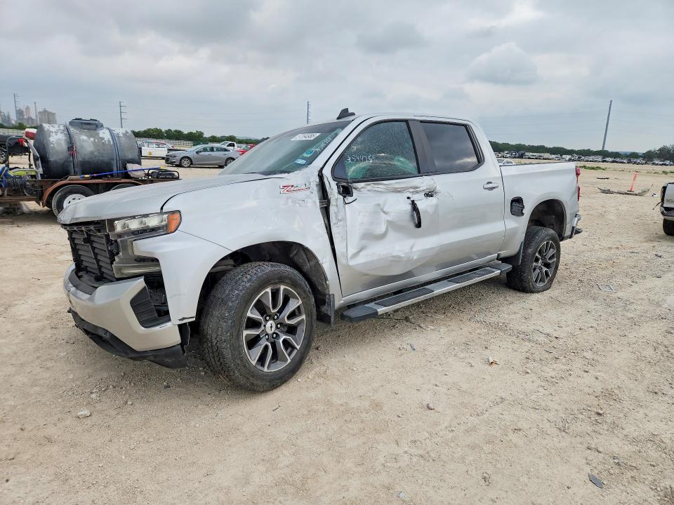 2019 Chevrolet Silverado VIN 3GCUYEED7KG261322 COPART salvage auction — FRONT END, Tx - Certificate Of Title, sold $8,500 on 2026-07-09 (photo 1)