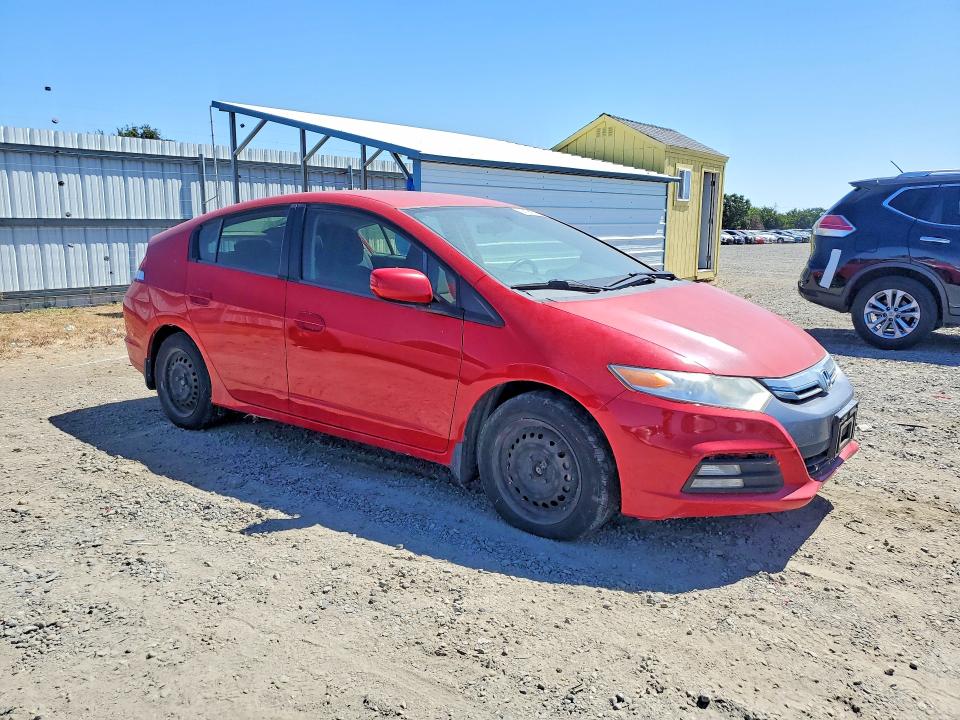 2014 Honda Insight VIN JHMZE2H59ES003073 COPART salvage auction — FRONT END, CA - DIS/DLR/EXP APP FOR DUP CLEAN, sold $225 on 2026-07-16 (photo 4)