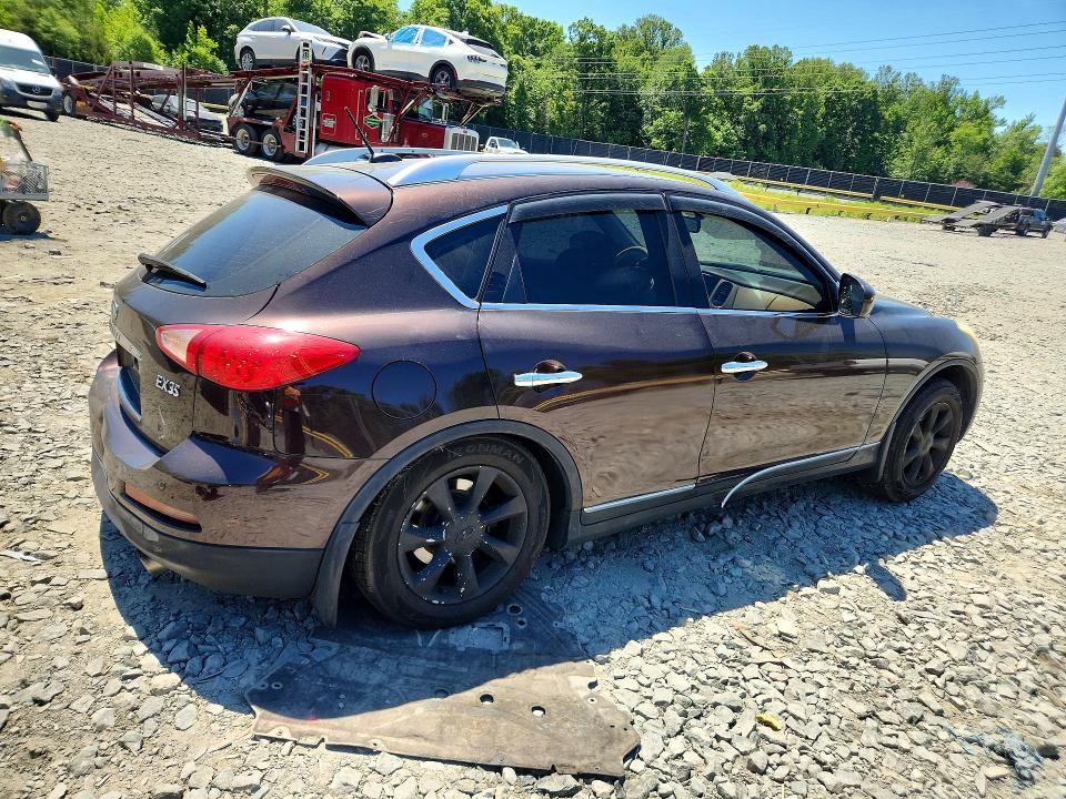 2010 Infiniti Ex VIN JN1AJ0HR5AM756585 COPART salvage auction — SIDE, Md - Cert Of Salvage > 75% Damage, sold $425 on 2026-07-31 (photo 3)