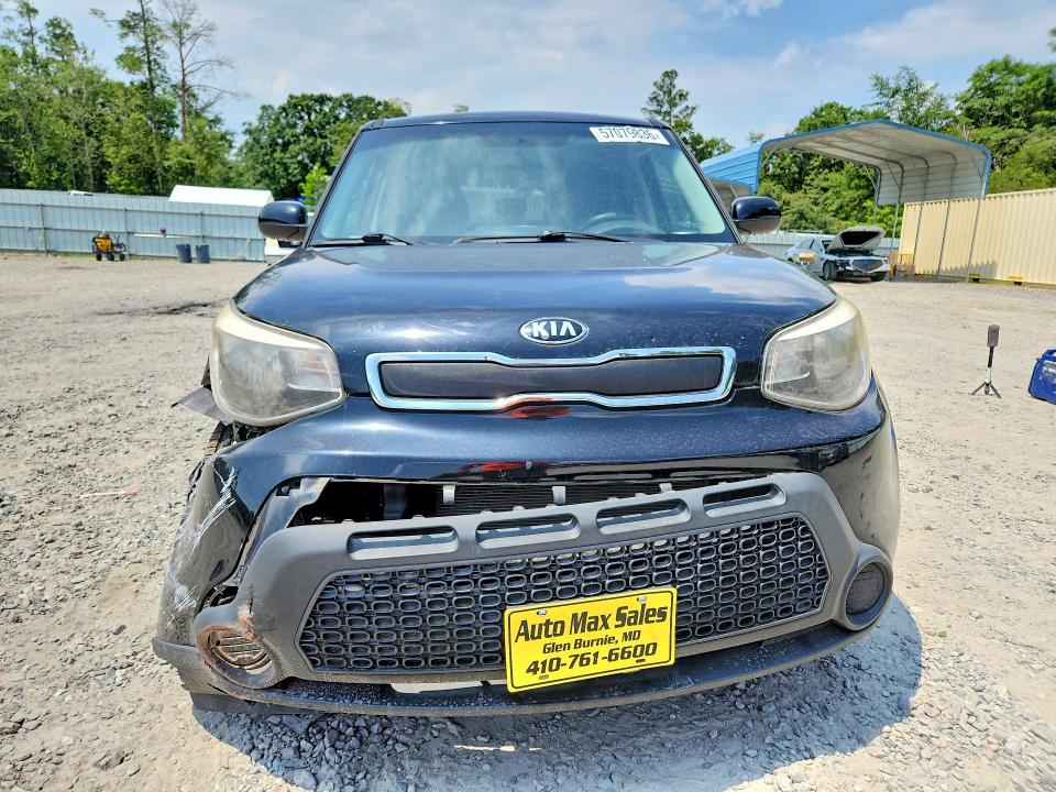 2016 Kia VIN KNDJN2A24G7375487 COPART salvage auction — FRONT END, GA - CERT OF TITLE-SALVAGE, sold $1,100 on 2026-07-07 (photo 5)