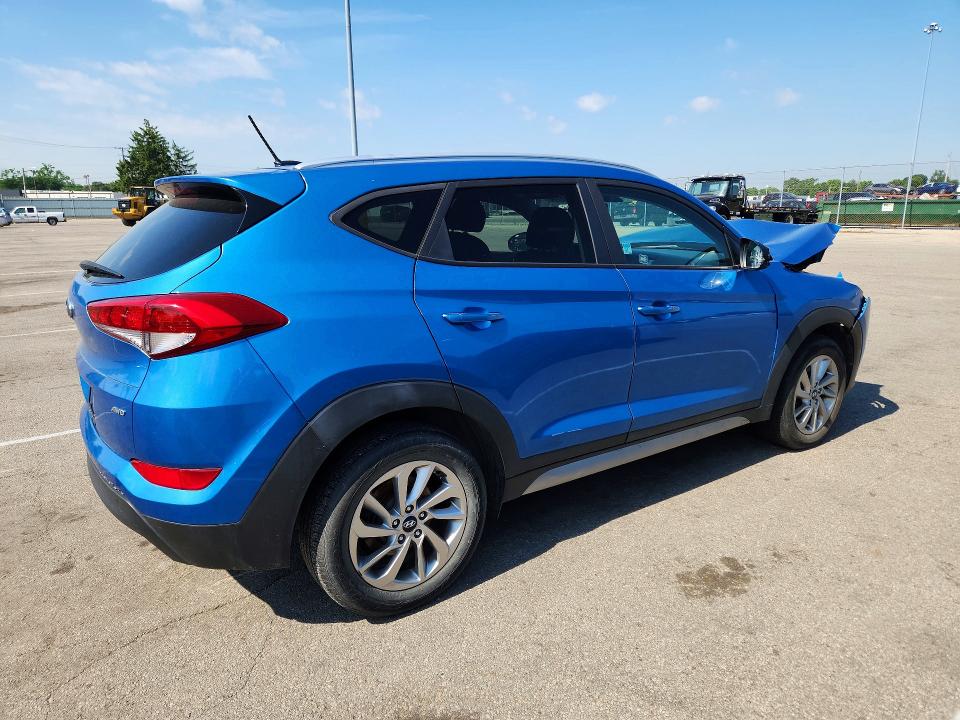 2017 Hyundai Tucson VIN KM8J3CA40HU275494 COPART salvage auction — FRONT END, Oh - Cert Of Title-Salvage, sold $1,950 on 2026-07-08 (photo 3)