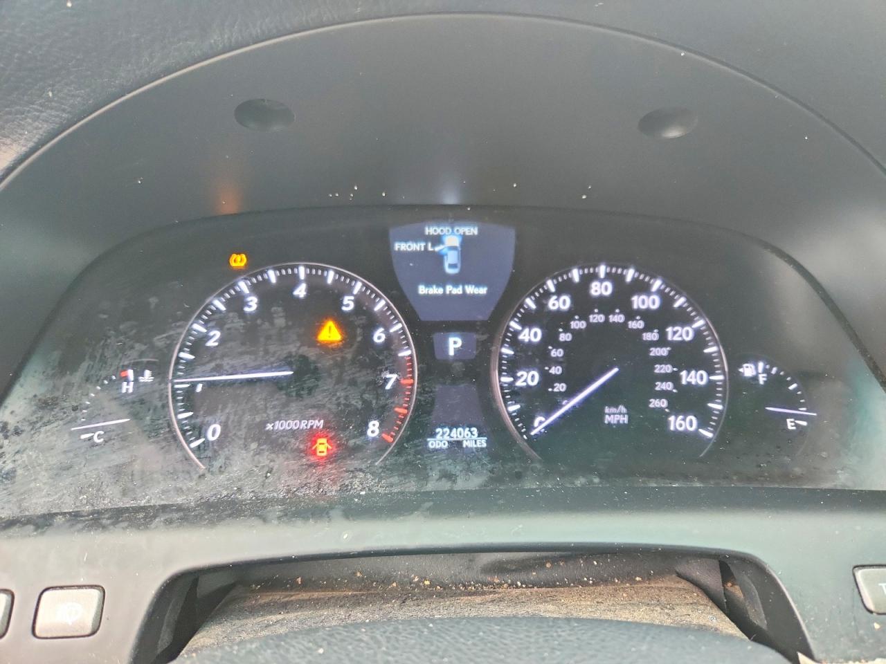 2007 Lexus LS 460 VIN JTHBL46F075029397 COPART salvage auction — Rear End, TX - CERTIFICATE OF TITLE (P), sold $1,950 on 2026-07-02 (photo 9)