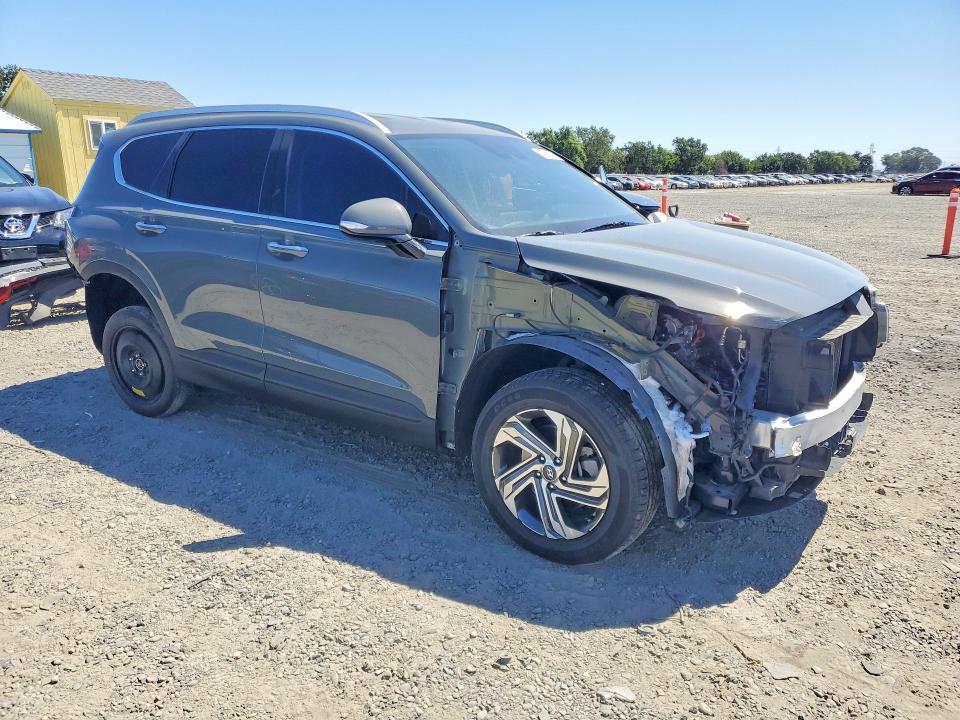 2023 Hyundai Santa fe VIN 5NMS2DAJ3PH490042 COPART salvage auction — REAR END, Ca - Salvage Certificate, sold $6,700 on 2026-07-02 (photo 4)