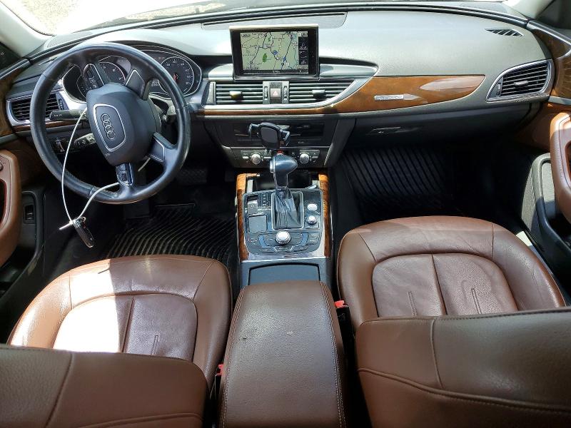 2013 Audi A6 VIN WAUGFAFC5DN110200 COPART salvage auction — FRONT END, Ct - Certificate Of Title, sold $450 on 2026-07-10 (photo 8)
