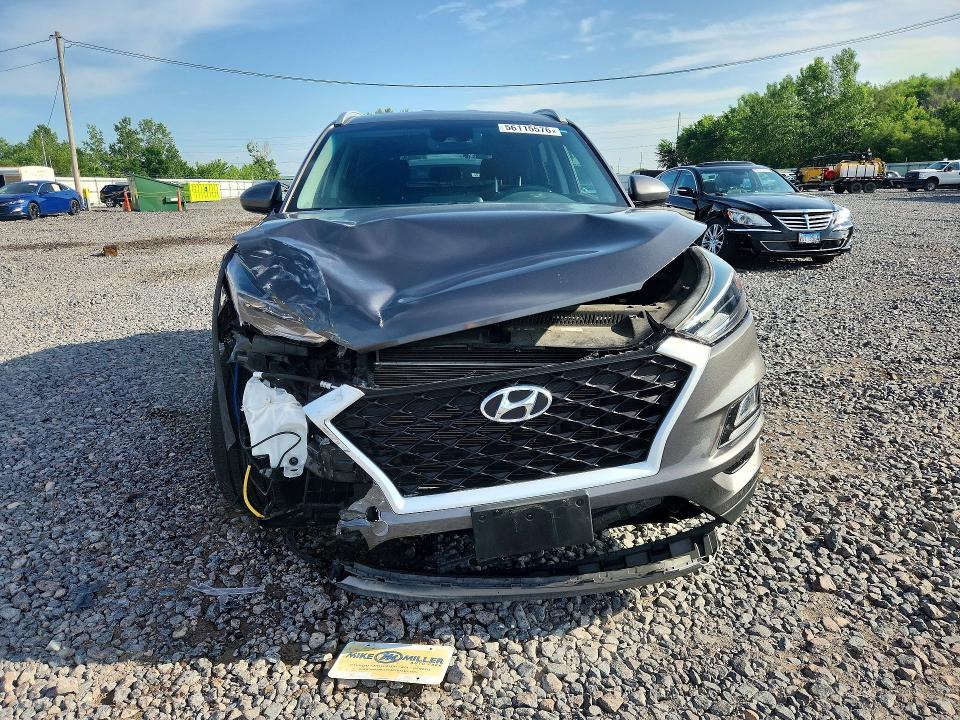 2020 Hyundai Tucson VIN KM8J3CAL3LU150456 COPART salvage auction — FRONT END, Il - Salvage Certificate, sold $3,750 on 2026-07-27 (photo 5)
