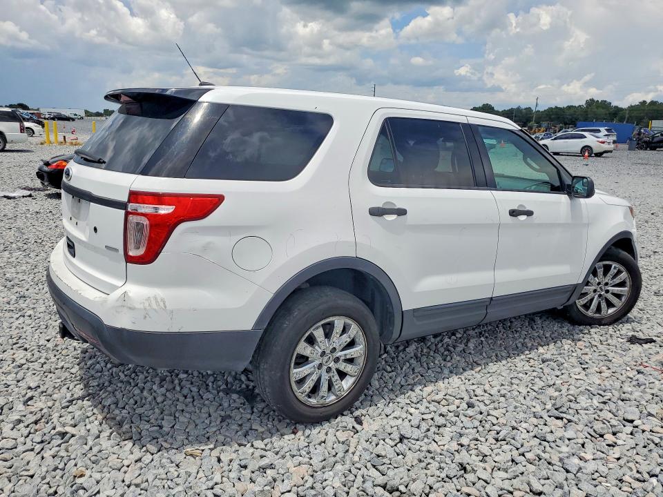 2013 Ford Explorer VIN 1FM5K8AR2DGA04961 COPART salvage auction — FRONT END, Fl - Cert Of Title-Police Slvg Rbld, sold $700 on 2026-07-02 (photo 3)