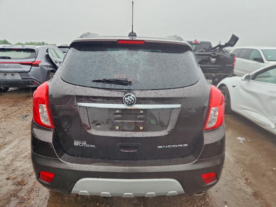 2015 Buick Encore VIN KL4CJASB9FB163980 COPART salvage auction — FRONT END, Il - Salvage Certificate, sold $1,000 on 2026-07-28 (photo 6)