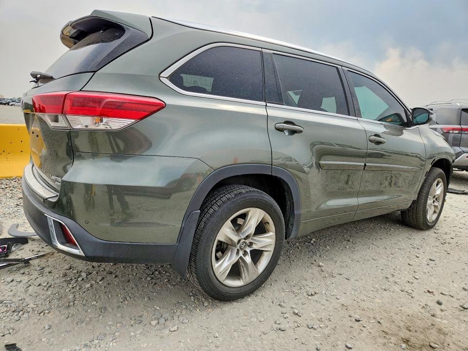 2019 Toyota Highlander VIN 5TDDZRFH6KS918506 COPART salvage auction — FRONT END, Co - Public - Salvage Title, sold $12,600 on 2026-07-09 (photo 3)