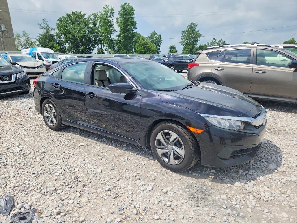 2017 Honda VIN 19XFC2F50HE045877 COPART salvage auction — REAR END, Mi - Certificate Of Title, sold $2,050 on 2026-07-09 (photo 4)