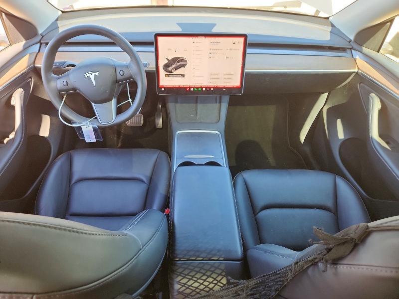2023 Tesla Model y VIN 7SAYGDEE6PF787660 COPART salvage auction — REAR END, Al - Cert Of Title-Salvage Title, sold $14,300 on 2026-07-08 (photo 8)