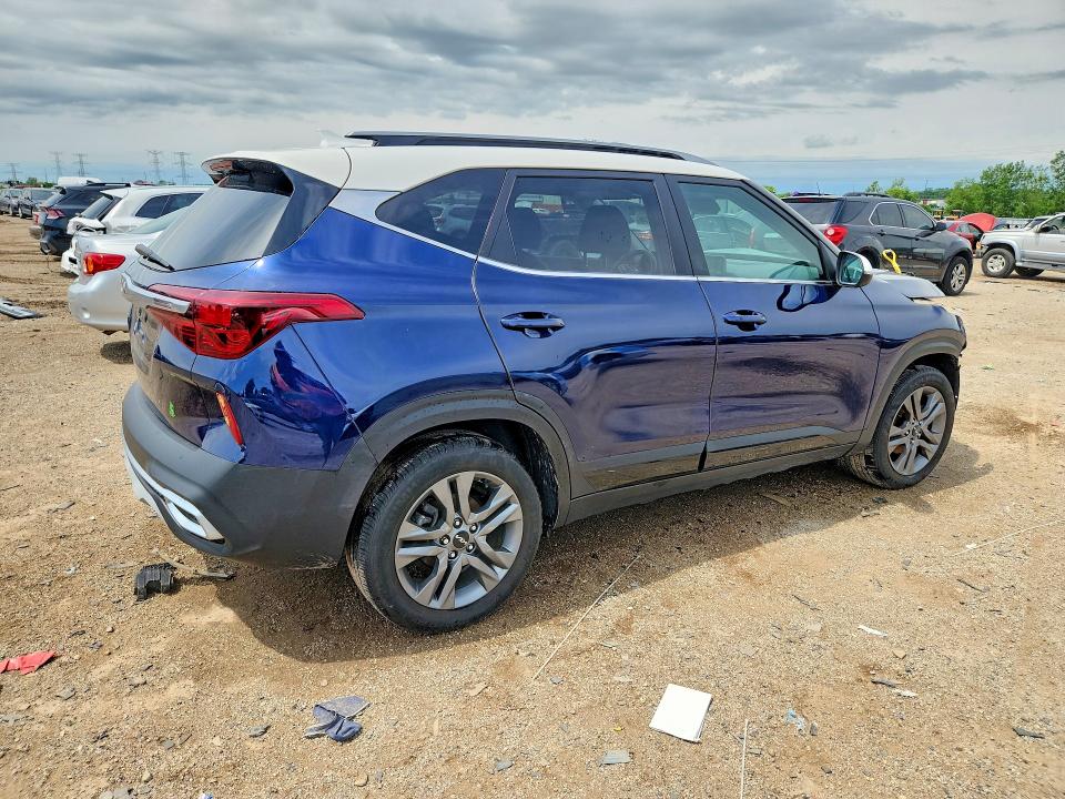 2023 Kia VIN KNDEU2AA0P7399040 COPART salvage auction — FRONT END, Il - Salvage Certificate, sold $3,000 on 2026-07-21 (photo 3)