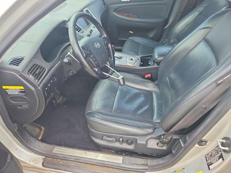 2011 Hyundai Genesis VIN KMHGC4DE4BU122905 COPART salvage auction — FRONT END, Tx - Salvage Vehicle Title, sold $700 on 2026-07-27 (photo 7)