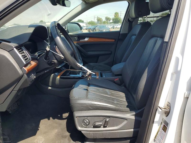 2021 Audi Q5 VIN WA1BAAFY9M2019448 COPART salvage auction — FRONT END, CA - SALVAGE CERTIFICATE, sold $9,200 on 2026-07-24 (photo 7)