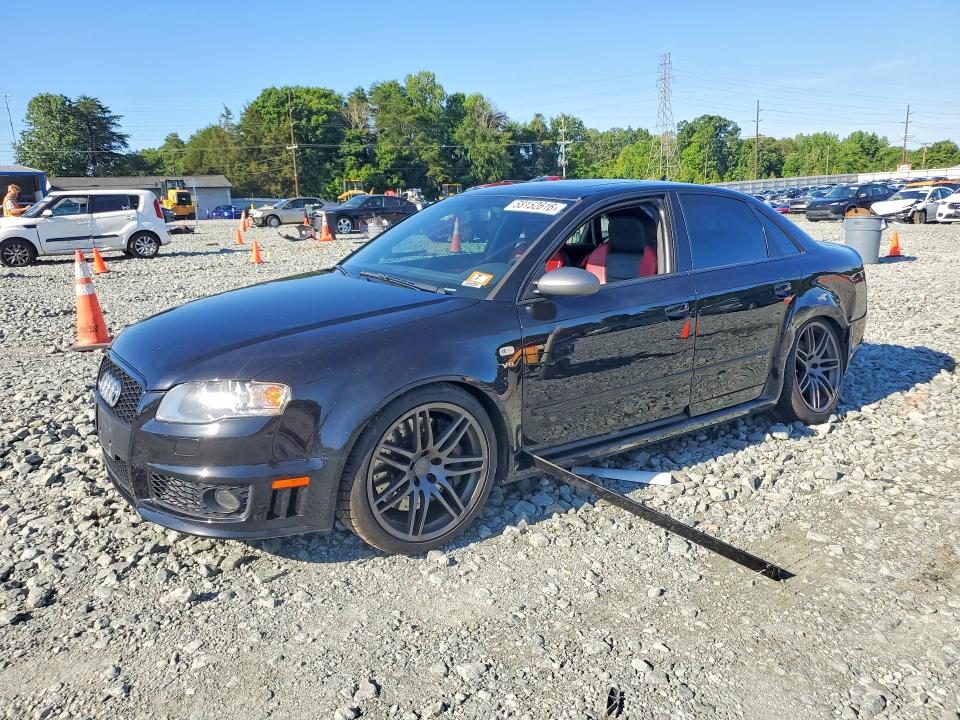 2008 Audi Rs4 VIN WUADU78E18N902186 COPART salvage auction — SIDE, Nc - Salvage Certificate Of Title, sold $21,100 on 2026-08-19 (photo 1)