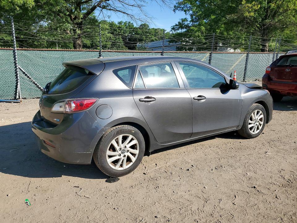 2013 Mazda VIN JM1BL1LP3D1832754 COPART salvage auction — FRONT END, Salvage Title, sold $725 on 2026-07-09 (photo 3)