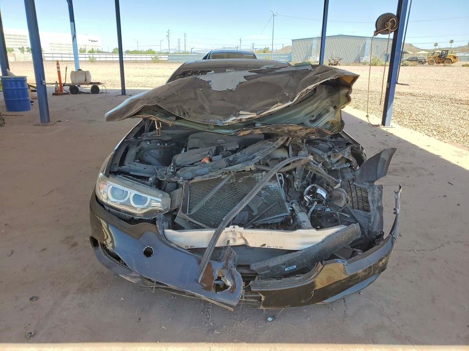 2015 BMW 4er VIN WBA3N3C58FK234971 COPART salvage auction — FRONT END, AZ - CERT OF TITLE - SALVAGE, sold $175 on 2026-07-23 (photo 5)