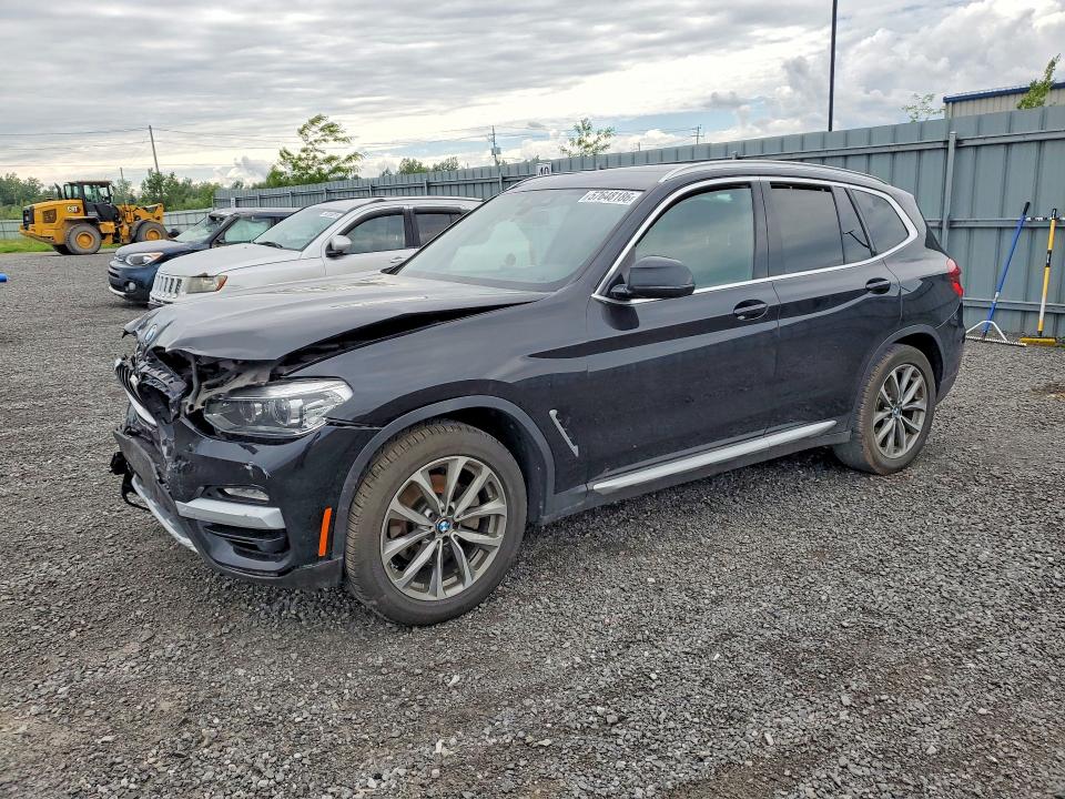 2019 BMW VIN 5UXTR9C53KLE12303 COPART salvage auction — FRONT END, ON - PERMIT SALVAGE, sold $9,900 on 2026-07-02 (photo 1)