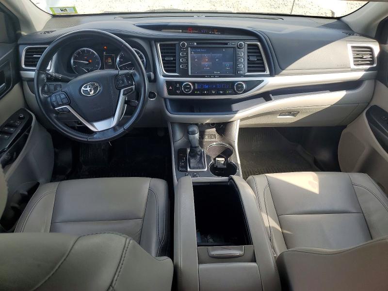 2017 Toyota Highlander VIN 5TDJZRFH7HS457862 COPART salvage auction — UNDERCARRIAGE, Pa - Certificate Of Salvage, sold $5,700 on 2026-07-15 (photo 8)