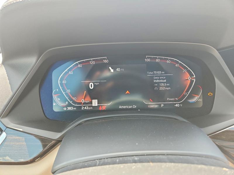 2021 BMW VIN 5UXCR6C02M9F19328 COPART salvage auction — FRONT END, Wi - Cert Of Title-Salvage Vehicle, sold $20,100 on 2026-07-20 (photo 9)