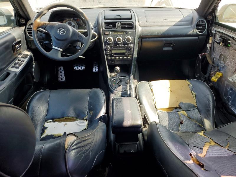 2004 Lexus Is 300 VIN JTHBD192540091326 COPART salvage auction — FRONT END, CA - SALVAGE CERTIFICATE, sold $850 on 2026-07-31 (photo 8)