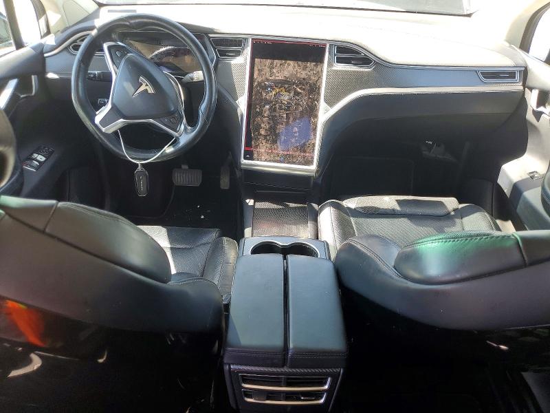 2016 Tesla Model x VIN 5YJXCAE20GF014434 COPART salvage auction — HAIL, Tx - Certificate Of Title, sold $7,800 on 2026-07-14 (photo 8)