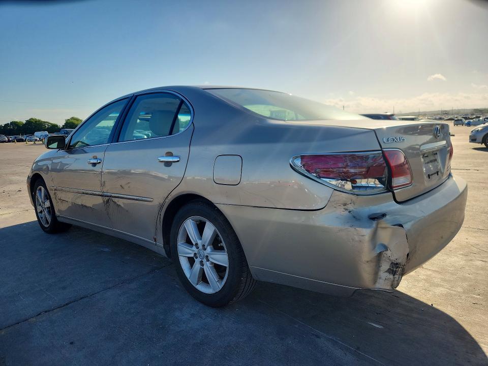 2005 Lexus Es 330 VIN JTHBA30G155092314 COPART salvage auction — REAR END, MO - SALVAGE CERTIFICATE OF TITLE, sold $400 on 2026-07-16 (photo 2)