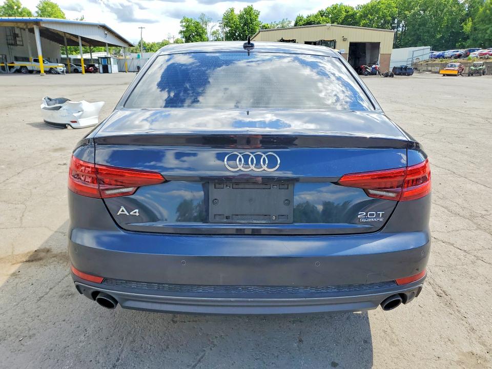2017 Audi A4 VIN WAUENAF48HN021701 COPART salvage auction — FRONT END, Ny - Mv-907A Salvage Certificate, sold $3,400 on 2026-07-16 (photo 6)