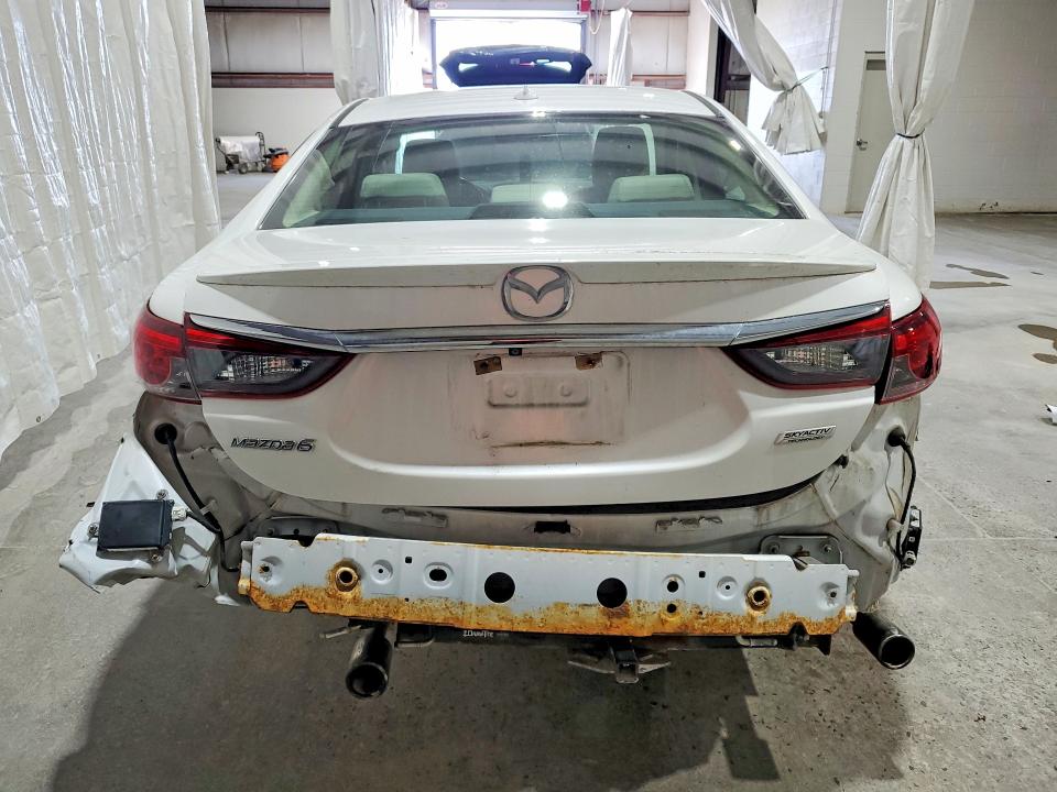 2016 Mazda 6 VIN JM1GJ1W58G1433669 COPART salvage auction — REAR END, Ny - Mv-907A Salvage Certificate, sold $1,650 on 2026-07-27 (photo 6)