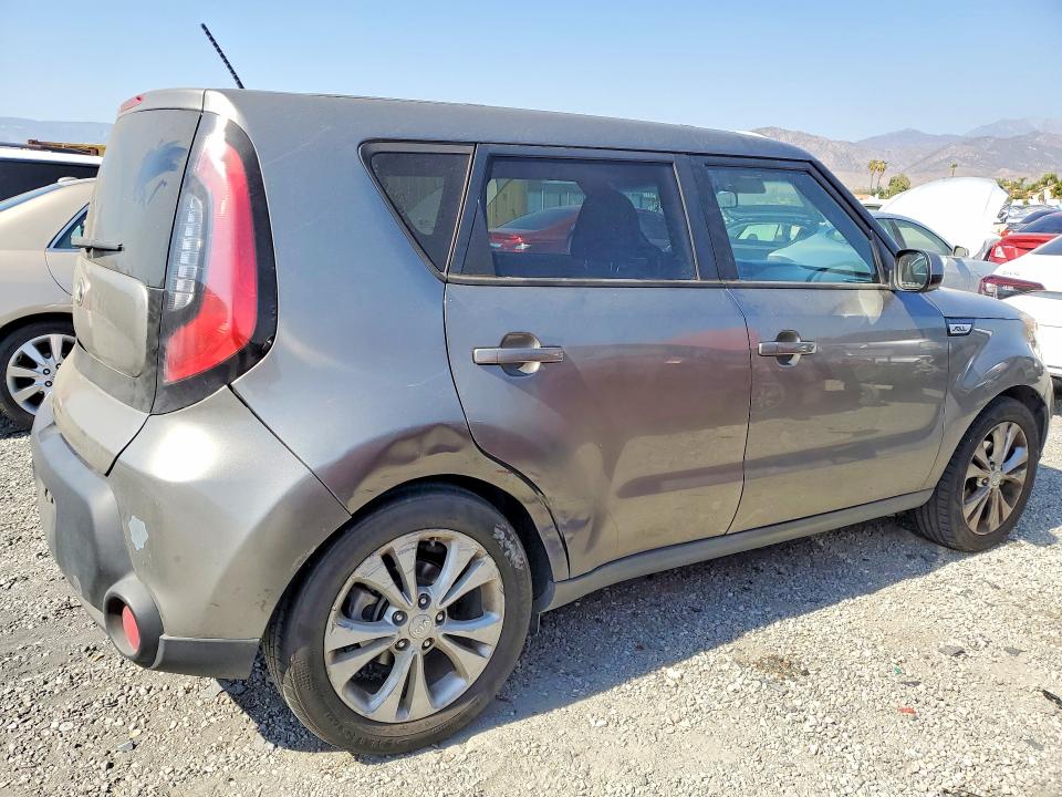 2015 Kia Soul VIN KNDJP3A57F7202958 COPART salvage auction — MECHANICAL, Ca - Dis/Dlr/Exp App For Dup Clean, sold $800 on 2026-07-29 (photo 3)