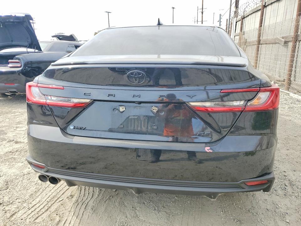 2025 Toyota Camry VIN 4T1DAACK0SU150750 COPART salvage auction — FRONT END, Ca - Salvage Certificate, sold $11,000 on 2026-07-30 (photo 6)