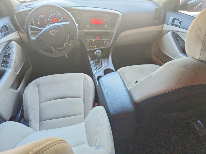 2012 Kia Optima VIN 5XXGM4A71CG034179 COPART salvage auction — VANDALISM, CA - SALVAGE CERTIFICATE, sold $125 on 2026-07-23 (photo 8)