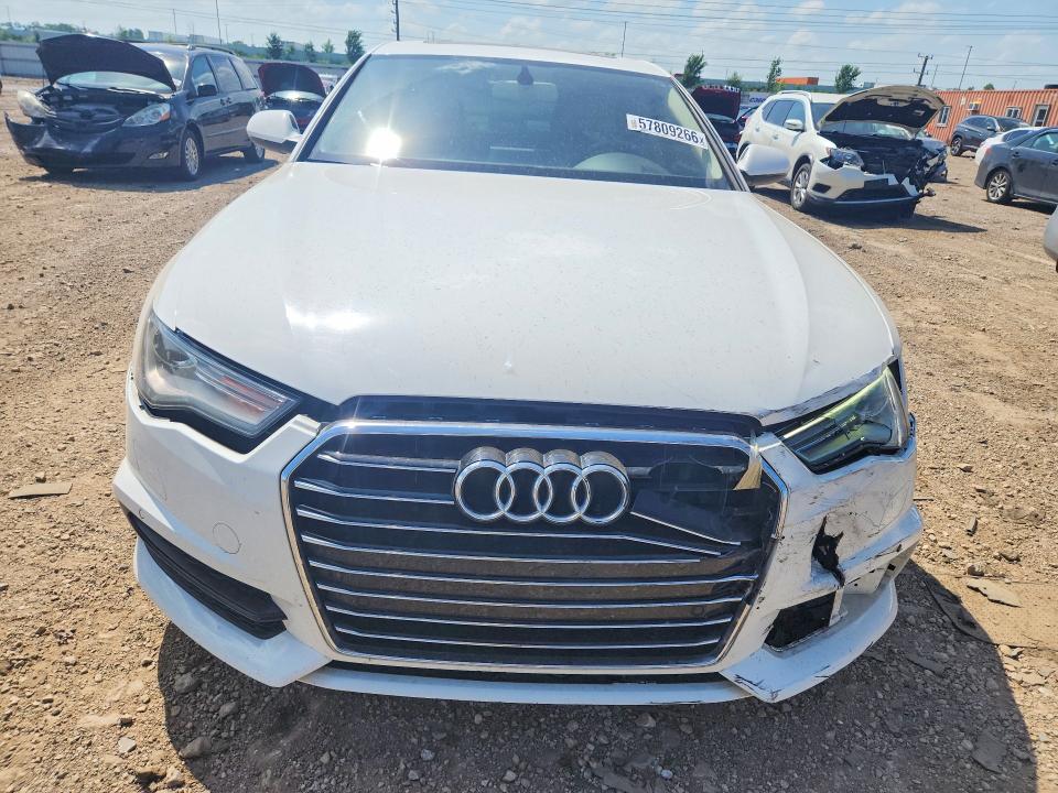 2017 Audi A6 VIN WAUD8BFC6HN115804 COPART salvage auction — FRONT END, Il - Salvage Certificate, sold $2,350 on 2026-07-30 (photo 5)