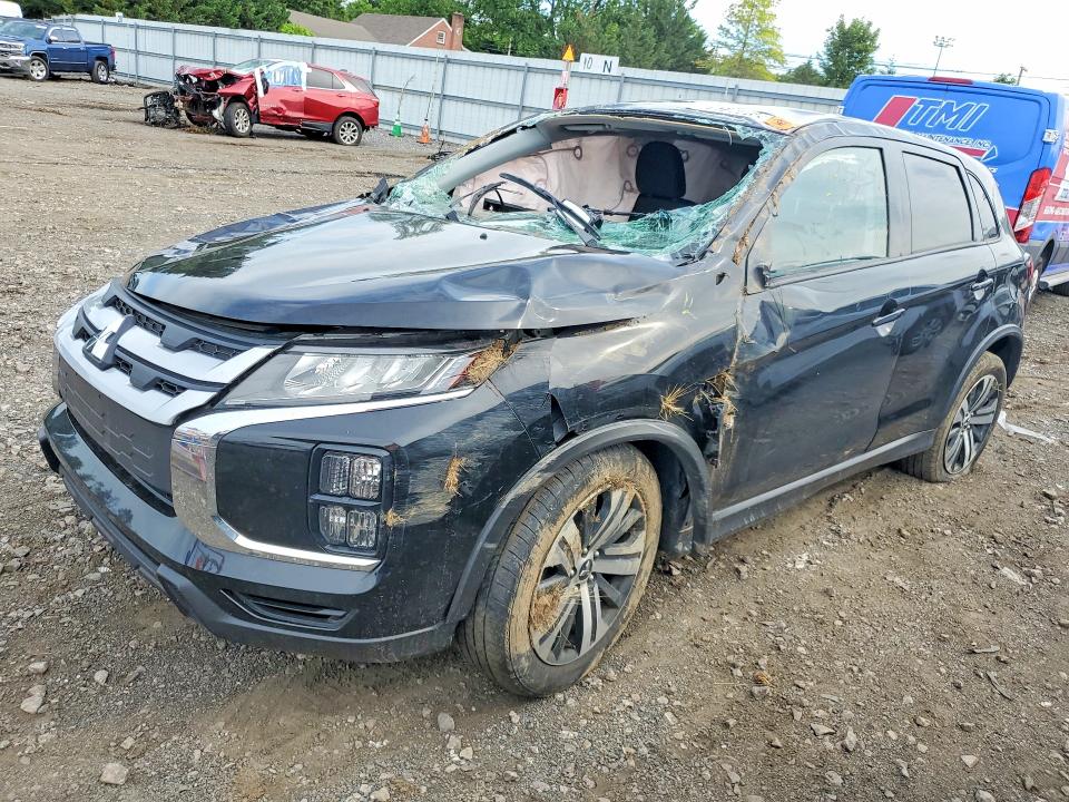 2024 Mitsubishi Outlander sport VIN JA4ARUAU8RU017261 COPART salvage auction — ROLLOVER, Fl - Certificate Of Destruction (P), sold $3,200 on 2026-07-08 (photo 1)