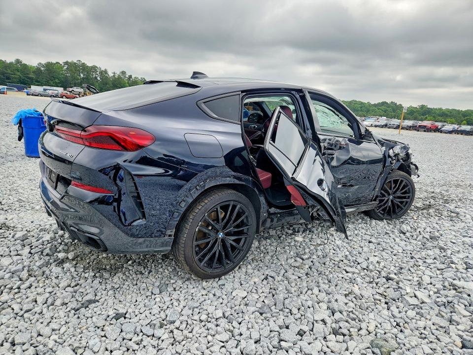 2022 BMW X6 VIN 5UXCY6C00N9L56406 COPART salvage auction — SIDE, GA - CERT OF TITLE-SALVAGE, sold $16,300 on 2026-07-28 (photo 3)