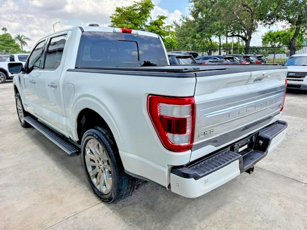 2021 Ford F-150 Lightning VIN 1FTFW1ED9MFB46636 COPART salvage auction — Vandalized, FL - CERT OF TITLE SLVG REBUILDABLE (P), sold $27,500 on 2026-07-10 (photo 2)