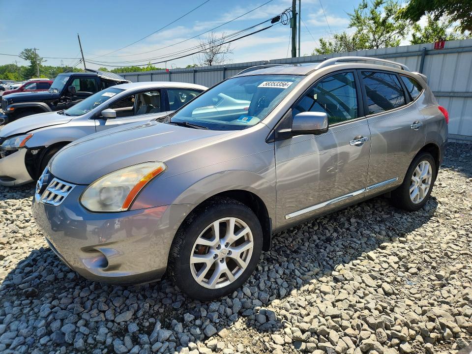 2012 Nissan VIN JN8AS5MT3CW275724 COPART salvage auction — SIDE, Nj - Cert Of Title-Salvage, sold $1,450 on 2026-07-27 (photo 1)