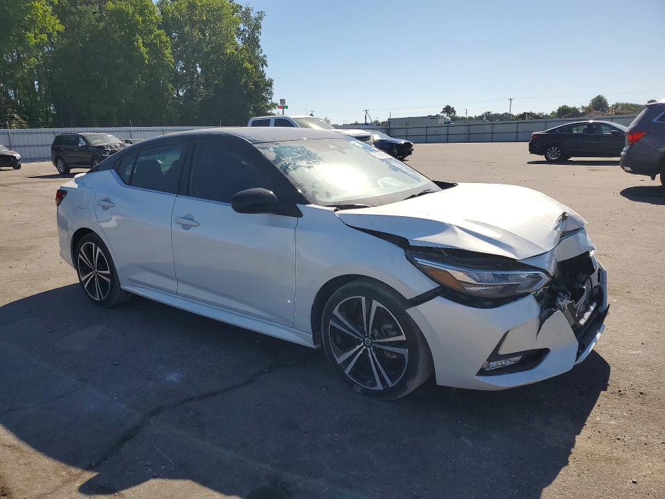 2023 Nissan Sentra VIN 3N1AB8DV5PY266040 COPART salvage auction — FRONT END, Nc - Dealer Only Salvage Title, sold $2,650 on 2026-07-02 (photo 4)