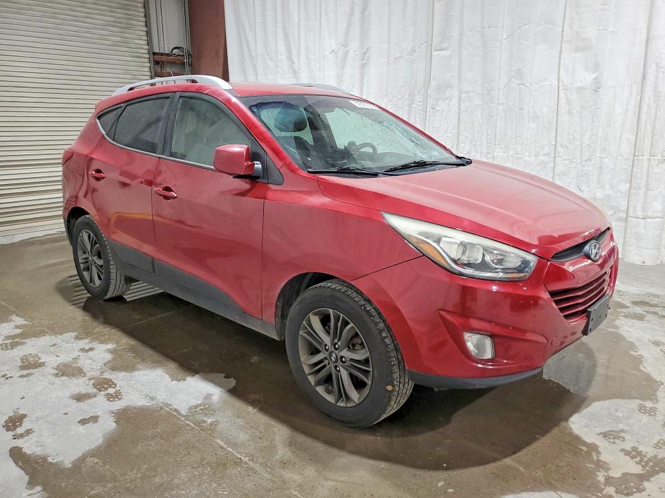2015 Hyundai Tucson VIN KM8JUCAG2FU073874 COPART salvage auction — FRONT END, Ny - Mv-907A Salvage Certificate, sold $1,550 on 2026-07-20 (photo 4)
