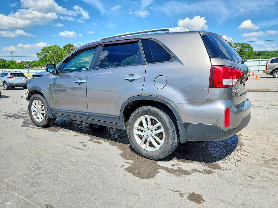 2015 Kia Sorento VIN 5XYKT3A69FG659945 COPART salvage auction — FRONT END, Tn - Salvage Certificate, sold $625 on 2026-07-13 (photo 2)