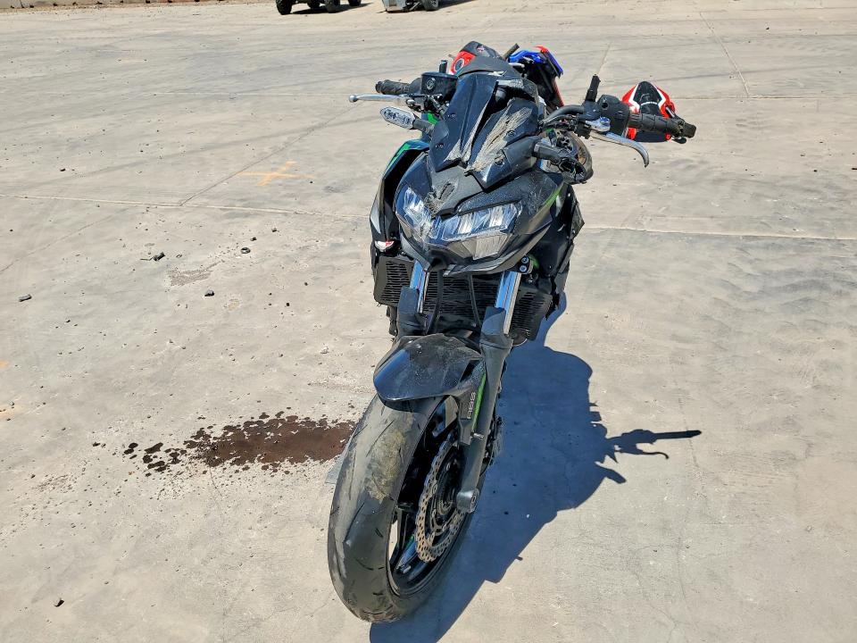 2025 Kawasaki Er VIN ML5EREN12SDAF6813 COPART salvage auction — FRONT END, AZ - CERT OF TITLE - SALVAGE, sold $225 on 2026-07-23 (photo 2)